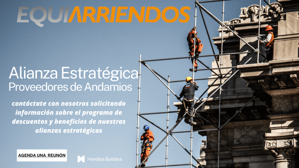 Alianza estrategica proveedor de andamios